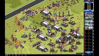 Yuri's Revenge (Red Alert 2) USA1 vs. GER7 bot (EXTRA HARD 7-1)