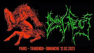 DYING FETUS (Us) Live Paris, Le Trabendo 12 02 2023