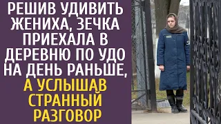 Решив удивить жениха, зечка приехала в деревню по УДО на день раньше, а услышав странный разговор