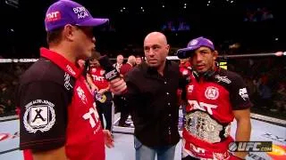 UFC 156: Aldo & Edgar Octagon Interviews