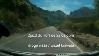 Zjazd do Portu Sa Calobra