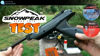 Wiatrówka Snowpeak SP500 5.5mm Pistolet lufa łamana & śrut wybuchowy