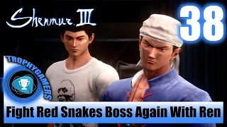 Shenmue 3 - Go Get Ren to Team up and Fight the Red Snakes in Their Hideout Walkthrough Part 38
