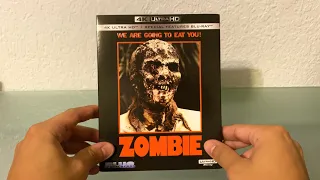 Zombie | Blue Underground 4K Ultra HD Blu-ray Unboxing