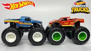 HOT WHEELS MONSTER TRUCKS BIGFOOT VS. SNAKE BITE 2-PACK!