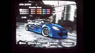 Need for Speed Most Wanted Cobalt SS Customization