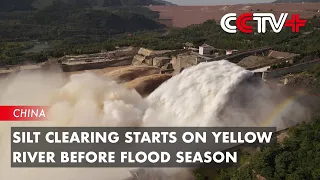 Silt Clearing Starts on Yellow River Before Flood Season