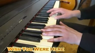 WISH YOU WERE HERE (Pink Floyd) piano lesson part 1