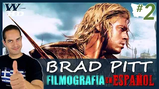 BRAD PITT 🎥【 FILMOGRAFÍA DESTACADA 🔊 ESPAÑOL 】