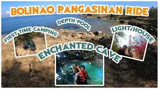 Bolinao Pangasinan Ride | First Moto Camping | Enchanted Cave | Depth/Death Pool | PCX160 | NovMoto