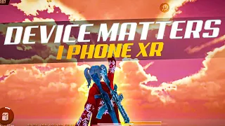 Device Matters Or skills? | iPhone Xr BGMI ( 4k ) HDR Extreme Montage | Best 4 Finger Controls