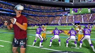 Becoming an NFL QB for a Day (PSVR2)