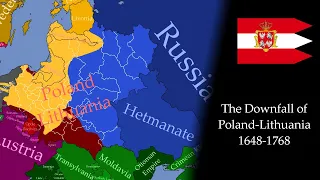 The Downfall of the Polish-Lithuanian Commonwealth: Every Month (1648-1768)