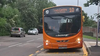 *Nice ride* on centrebus volvo B7RLE Wright Eclipse 2 622 on route 10