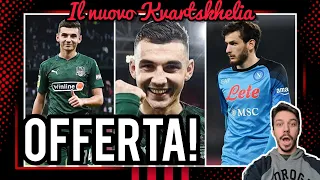 ‼️OFFERTA MILAN PER IL NUOVO KVARATSKHELIA! [Eduard Spertsyan] - Milan Hello - Andrea Longoni