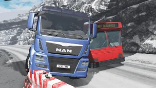 Bus & Truck Crashes 23 - BeamNG. Drive