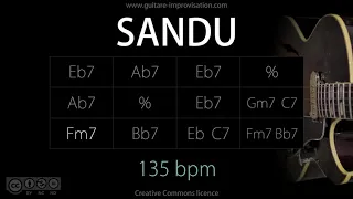 Sandu (Jazz/Swing feel) 135 bpm : Backing Track