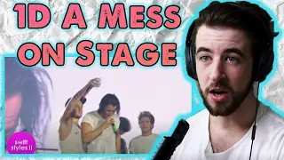 10 Times One Direction Was A Mess On Stage - Reaction