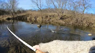 Winter TROUT Fishing with Spinners + TIPS