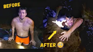 SWIMMING in the Most SECRET CAVE in Meghalaya | SCARY 😱