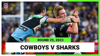 North Queensland Cowboys v Cronulla-Sutherland Sharks | NRL Round 25 | Full Match Replay