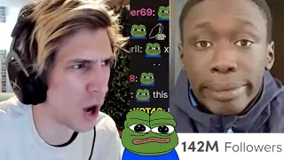 xQc reacts to Khaby Lame TikTok for the first time