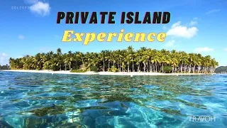 Private Island Experience 🏝 Tropical Paradise | Motu Tane Bora Bora, French Polynesia 🇵🇫 | 4K Travel