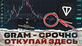 Gram на Ton - Когда лучше Покупать? | Полный Обзор токена Gram | Криптовалюта Gram на Блокчейне Ton