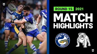 Eels v Bulldogs Match Highlights | Round 15, 2021 | Telstra Premiership | NRL