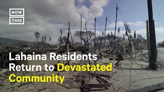 Lahaina Residents Recount Heartbreaking Maui Wildfires