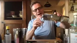 Dos Hombres Mezcal cocktail recipe featuring "Breaking Bad" stars Bryan Cranston and Aaron Paul