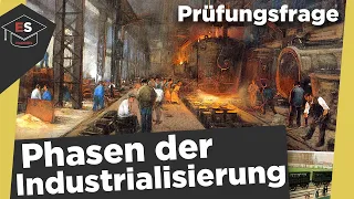 Phasen der Industrialisierung - Wie verlief die Industrielle Revolution? Industrialisierung erklärt!