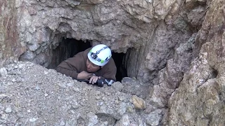 EXPLORING ABANDONED MINE NEAR OATMAN AZ