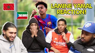 FIRST TIME REACTION TO LAMINE YAMAL! | Half A Yard reacts