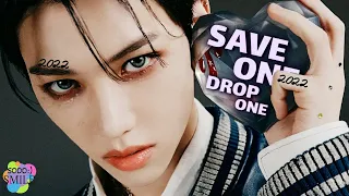 THE ULTIMATE 2022 BOY GROUP SAVE ONE DROP ONE KPOP SONGS (60 ROUNDS!!)