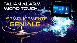 ITALIAN ALARM - ANTIFURTO MICRO TOUCH 4G Video Tutorial