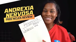 Live NCLEX Review Anorexia Nervosa with Prof. Regina MSN, RN