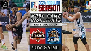 MPBL HIGHLIGHTS: IMUS AGIMAT VS ABRA WEAVERS (MAY 28, 2024)