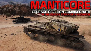 Courage of a Lion, Deadly Touch of a Scorpion: Manticore | World of Tanks