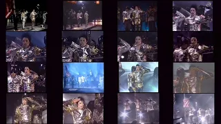 Michael Jackson Split Screen - History Melodys - 16 concerts