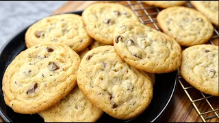 Best Chewy Choco Chip Cookies Recipe Crunchy and Soft |Classic Chocolate Chip Cookies Recipe|Cookies