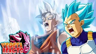 Vegeta Reacts To Goku Mastered Ultra Instinct vs Broly