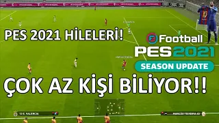 PES 2021 HERKESİN BİLMEDİĞİ TAKTİKLER! | PES 2021 TAKTİKLERİ