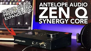 Antelope ZEN Q Synergy Core // Studio Grade Preamps at Home! (ADAT and SDPIF Expansion)