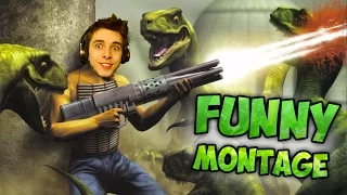 Man Vs Dinosaurs! - Turok Funny Montage