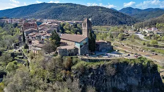 Castellfollit de la Roca, Catalonia, Spain. 17/04/2022.