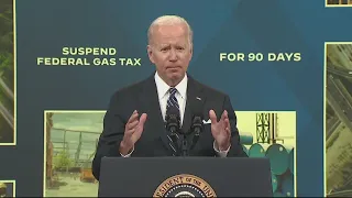 President Biden seeks 3-month suspension of gasoline and diesel taxes from Congress