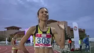 Olha Lyakova 800m ECCC Senior Group A Mersin 2016