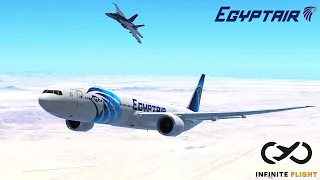 Egypt air full flight Boeing777 (sharm elsheikh to hurghada) infinite flight simulator
