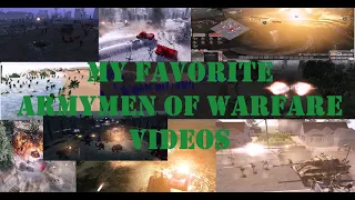 my favorite army men of warfare videos. top 10. we coming up to our first year